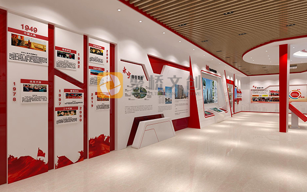 紅色展覽館的主題設計思路，展現歷史的精神與脈絡